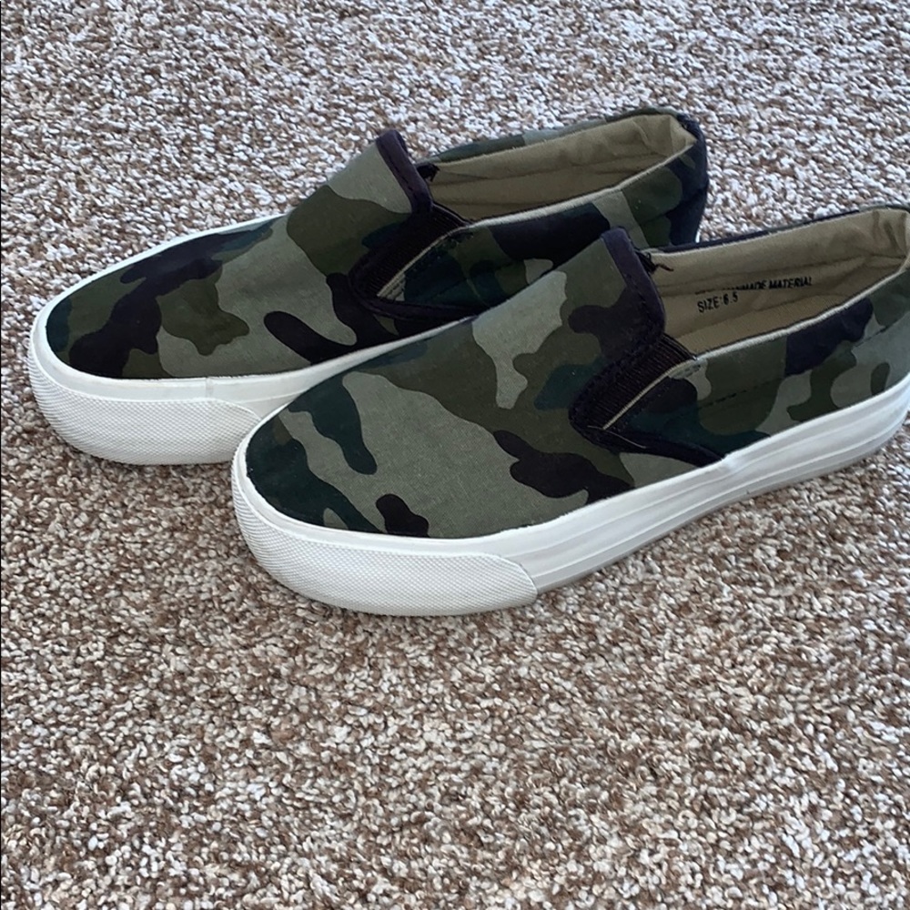 Platform Camo Shoes